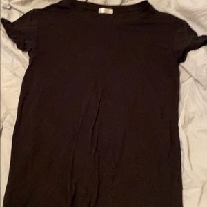 Awake plain black tee